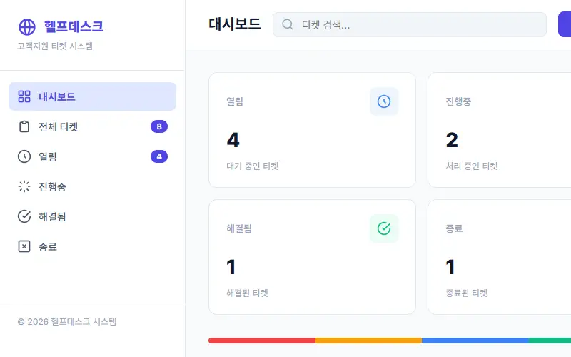 헬프데스크 티켓